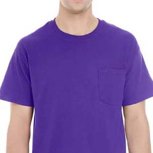 <b>Purple</b> Polyester Cotton <b>Men's</b> T <b>Shirts</b> Custom OEM <b>Man</b> Clothing Summer Sports Plain Oversized Casual Blank O Neck T <b>Shirts</b> <b>Man's</b> - Product Image 4