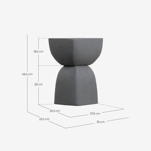 Table basse moderne en tôle de fer et en aluminium Tables décoratives de style personnalisé Table contemporaine moderne Fournisseur de meubles - Product Image 1