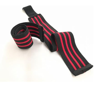 Sangles de poignet pour haltérophilie, musculation, powerlifting, crossfit, soutien de la préhension, soulevés de terre, squats, tractions, noir - Product Image 3