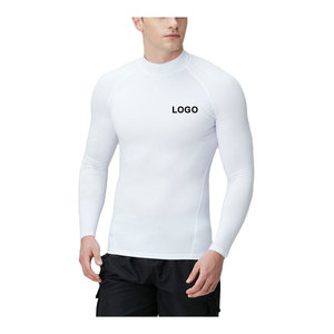 Mejor calidad adultos manga larga Rash Guard hombres MMA entrenamiento ropa deportiva Jogging Wear ropa para correr al por mayor - Product Image 6