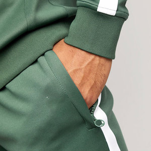 Conjunto Deportivo de Invierno Personalizado, Estilo Urbano, Holgado, Cortavientos, Pantalones Jogger de Algodón, Sudadera con Cremallera Reflectante para Hombre - Product Image 5