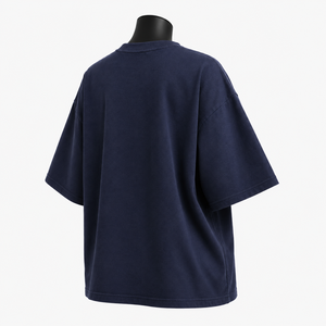 Camiseta Extra Grande para Mujer, de Algodón, Corte Holgado, Cuello Redondo, Manga Corta, con Logotipo Estampado, para Todas las Temporadas, Ropa Casual - Product Image 5