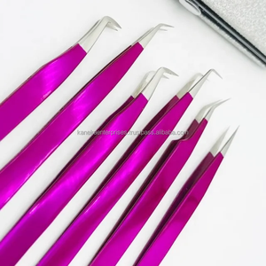 แหนบตัดขนตาคุณภาพสูง ผลิตจากสแตนเลสเกรดทางการแพทย์ ดีไซน์ปลายแหลม แม่นยำ ป้องกันแม่เหล็ก สำหรับตัดขนตา - Product Image 5