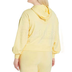 Hoodies courts pour femmes les plus vendus pour usage extérieur – Vêtements de mode durables - Product Image 3