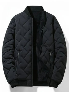 Blousons Bomber Unisexe Élégants Enduits, Séchage Rapide, Toile Douce, Personnalisables, Durables, Logo Frontal, Imperméables, Coupe-Vent, Respirants - Product Image 6
