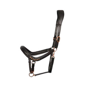 Vente en gros de licol de cheval tressé en cuir de nylon durable accessoire de bride de style occidental de conception personnalisée pour l'équitation de selle australienne - Product Image 4