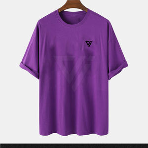 T-shirts en coton à col rond de marque pour hommes, vêtements de créateur, grandes tailles, vente en gros - Product Image 1