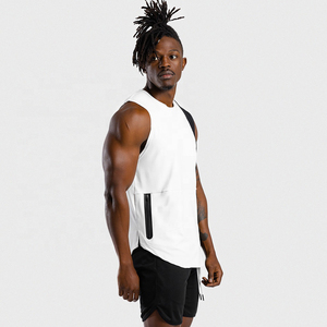 New Arrival Custom Logo Printed Gym Wear Sports Tank Top Stylish Gym <b>Singlet</b> Vest <b>for</b> <b>Men</b> - Product Image 5