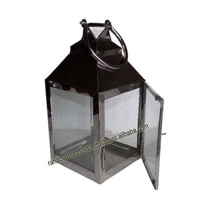 Latest Design Wholesale Glass and Stainless Steel <b>Candle</b> Lanterns for Christmas Party and <b>Wedding</b> at Good Price - Product Image 3
