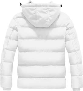 Chaqueta Acolchada con Pasamontañas de Lona Ligera, Diseño Más Reciente de 2025, Cubre Todo el Rostro, Ecológica, Impermeable, Resistente al Viento, Personalizable con Marca - Product Image 2