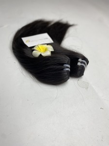 Cheveux vierges cambodgiens à double trame de couleur naturelle Bonestraight cheveux vietnamiens non traités - Product Image 6