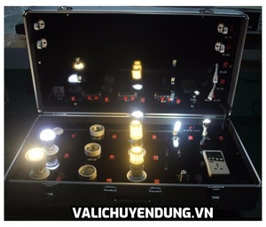 Meilleur prix valises à outils en aluminium personnalisables du Vietnam échantillon de démonstration de valise durable pour équipement d'éclairage - Product Image 6