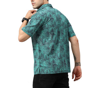 T-shirts pour hommes de haute qualité à manches courtes, décontractés, à motif uni, tricotés en tissu 100% coton, séchage rapide pour la mode quotidienne estivale - Product Image 2