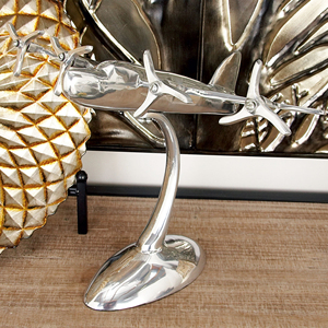 Escultura de Mesa de Avión Volador Moderna de Alta Calidad, Diseño Abstracto de Metal para Oficina, Escuela, Escritorio, Calidad de Fundición, Armadura - Product Image 4