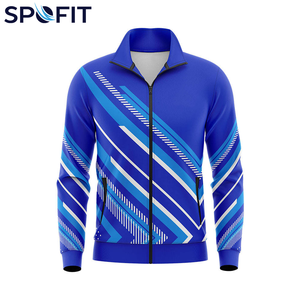 Ventes chaudes, vestes de sport de bonne qualité fabriquées en usine, logo personnalisé imprimé en différentes couleurs, veste imprimée par sublimation pour hommes - Product Image 6
