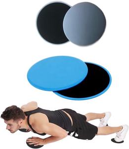 Curseurs de fitness disques double face 2 Core Exercice Fitness Pilates Yoga Slider Fessiers Abs Équipement de fitness - Product Image 2