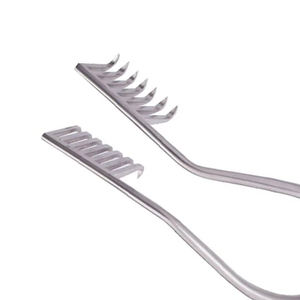 Miskimon cerebellar retractor สำหรับการผ่าตัดสมองที่ซับซ้อนเครื่องมือทางการแพทย์สแตนเลสแบบปรับได้ - Product Image 6