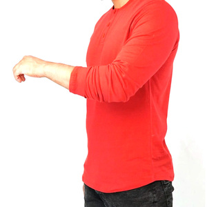 Meilleure vente 100% coton T-Shirt léger style uni coupe confortable personnalisé professionnel impression par sublimation conception lettre - Product Image 3