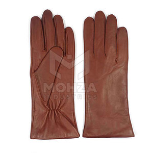 Best Selling Outdoor Sports Use Leather <b>Touch</b> <b>Screen</b> <b>Gloves</b> Waterproof Custom Your Own Logo Design Plain Style - Product Image 3