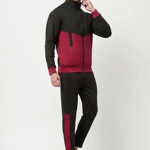 High Quality Private Label Best Design Zipper <b>Tracksuits</b> Custom Logo Latest Style Zipper <b>Tracksuit</b> - Product Image 3