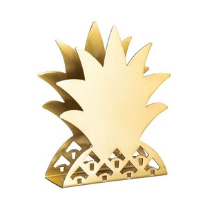 Nouveau modèle de porte-serviettes en métal décoratif plaqué or avec logo personnalisé pour la maison et l'hôtel au prix de gros - Product Image 1
