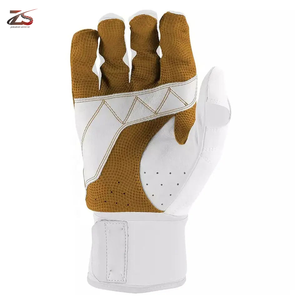Guantes de bateo de béisbol y softbol de cuero 2025 hechos en Pakistán para posición de receptor uso al aire libre - Product Image 3
