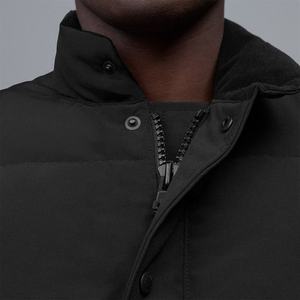 Chaleco Acolchado Personalizado Cortavientos para Hombre, Chaleco Acolchado de Alta Calidad con Cuello Alto para Invierno - Product Image 6