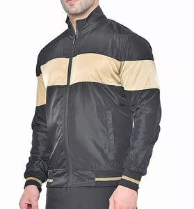 Chaqueta Cortavientos Impermeable con Capucha y Media Cremallera para Hombre, Personalizada al por Mayor, de Poliéster, para Correr - Product Image 3