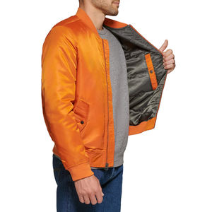 Chaqueta de Satén para Hombre, Estilo Urbano, Precio al por Mayor, Chaqueta de Invierno de Satén Transpirable y Resistente al Viento de la Mejor Calidad - Product Image 5