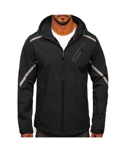 Logotipo personalizado Ropa de trabajo al aire libre Uniforme Soft Shell Impermeable a prueba de viento Windbreaker Poliéster Chaqueta Softshell de invierno - Product Image 5