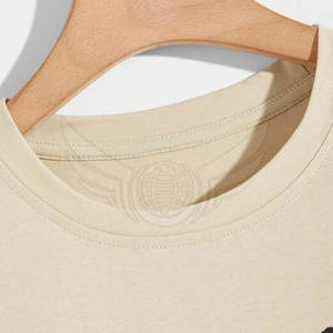 T-shirt pour homme de couleur personnalisée T-shirt pour homme de haute qualité avec logo imprimé au prix de gros - Product Image 3