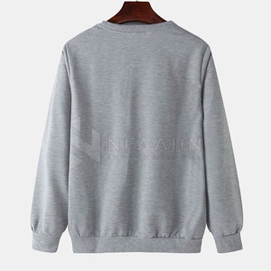 Algodón Poliéster Hecho Algodón Mezclado Sudadera Logotipo personalizado Tallas grandes Hombres Sudadera Estilo único Sudadera - Product Image 2
