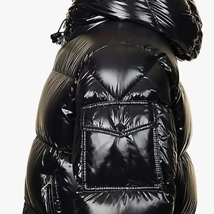 Nuevo diseño de color sólido con capucha acolchada hombres chaqueta acolchada para hombre chaqueta impermeable deportes chaqueta de invierno - Product Image 4