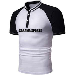 Venta al por mayor personalizado propio logotipo de impresión bordado liso 100% algodón poliéster hombres uniforme Golf Polos - Product Image 2