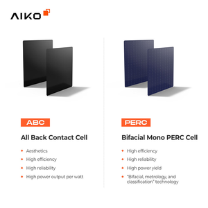Panel Solar Aiko 3S54 Mono-Glass Module480W-495W, 460 480 485 490 Vatios, Panel Fotovoltaico Aiko Tipo I ABC Dual Negro - Product Image 3