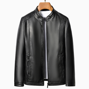 Chaquetas de piel de oveja informales de diseño personalizado al por mayor, chaqueta cálida de invierno de alta gama, fabricación en Pakistán, chaqueta para hombre - Product Image 4