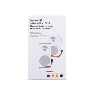 ลำโพงคู่ SPECTRUM X5 สีขาว 100W 10623 - Product Image 3