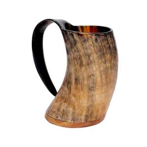 Best Quality Buffalo <b>Horn</b> Tumbler Newly Released <b>Viking</b> <b>Horn</b> Mug Tankard From India Customizable Engraved Logo for Home Use - Product Image 1