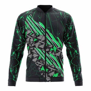 Veste de sport à fermeture éclair intégrale avec logo personnalisé, approvisionnement en vrac |   Chaud, respirant, séchage rapide |   Tailles Homme Femme Jeunesse |   Veste d'entraînement de performance - Product Image 4