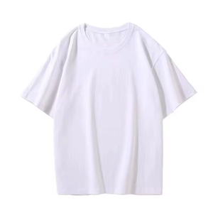 ซื้อเสื้อยืดไหล่ทรงหลวมสำหรับผู้ชายทรงโอเวอร์ไซส์ผ้าฝ้าย100% ออกแบบได้ตามต้องการฤดูร้อน - Product Image 6