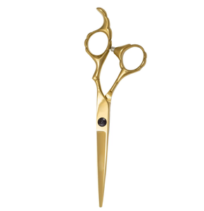 Golden Precision Elevate Your Craft with Professional Barber 6.0 <b>Hairdressing</b> <b>Scissors</b> - Product Image 5