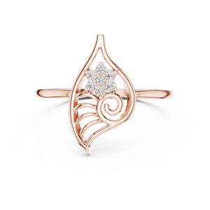 Bague de fête élégante 18 carats en argent - Product Image 2