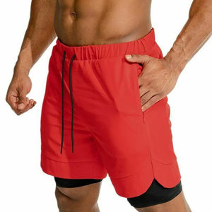 Breathable Custom Sublimation Printing Men <b>Zipper</b> Side <b>Pockets</b> Basketball Mesh <b>Short</b> Double Layer Mesh <b>Shorts</b> - Product Image 4