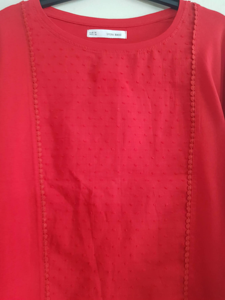 Authentic Branded <b>Women's</b> Long Sleeve Crew Neck Casual Regular Fit Knitted Solid Cotton Breathable Garment Dyed Sexy Summer - Product Image 4