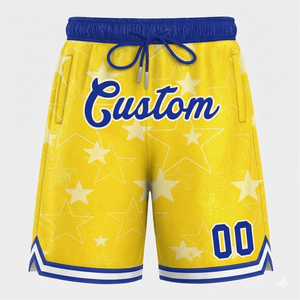 Shorts de basket-ball de haute qualité pour hommes, design élégant, respirants et en mesh - Product Image 1