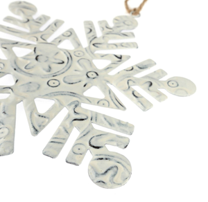 Best Sale <b>Snowflakes</b> Design Metal Hanging Ornament Christmas Home <b>Decoration</b> in Wholesale Price - Product Image 3