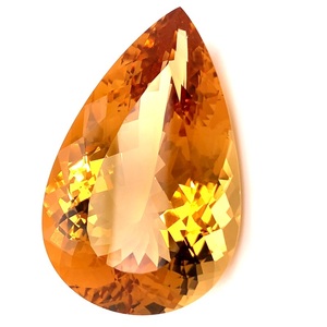 Qualité d'exportation 100% Citrine naturelle à facettes en forme de poire pierres précieuses de naissance en vrac pour la fabrication de bijoux au prix de gros vente en gros - Product Image 4