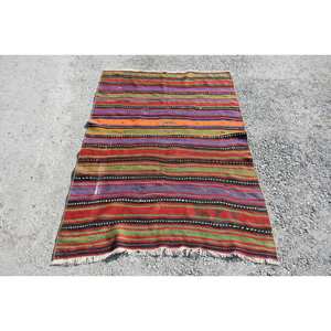 Tapis Vintage en laine turque rouge et vert ethnique Chic décor à la maison grande surface 9x12 Patchwork motif Latex support pour couloir - Product Image 1