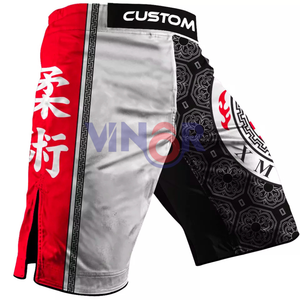 Short personnalisé de qualité supérieure pour les arts martiaux avec son propre logo Vêtements de sport légers de qualité supérieure Short MMA en coton et polyester - Product Image 5