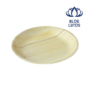 Assiettes jetables en feuilles de palmier Areca, vente en gros, vaisselle verte pour l'extérieur - Product Image 1